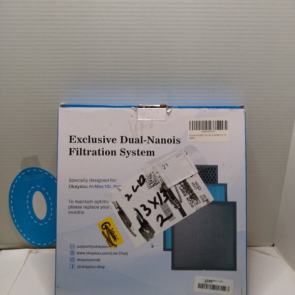 10L Pro HEPA Filter Replacement Set Compatible with Okaysou Airmax 10L Pro - Picture 10 of 11